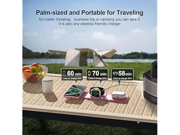 UCOMX Foldable 3in1 Wireless Charging Station