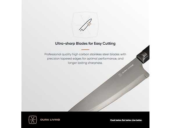 DuraLiving Titan 2pc Prep Set w/Sheaths