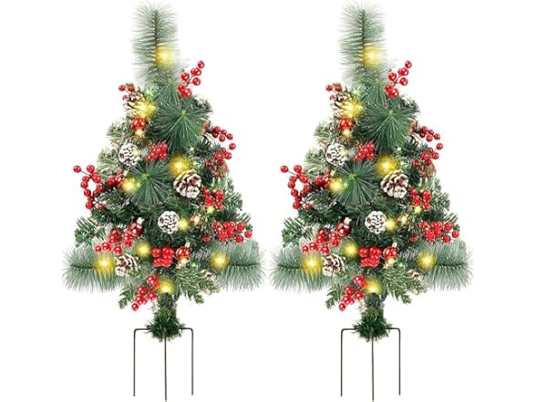 Generic 2PK-Outdoor Christmas Planter