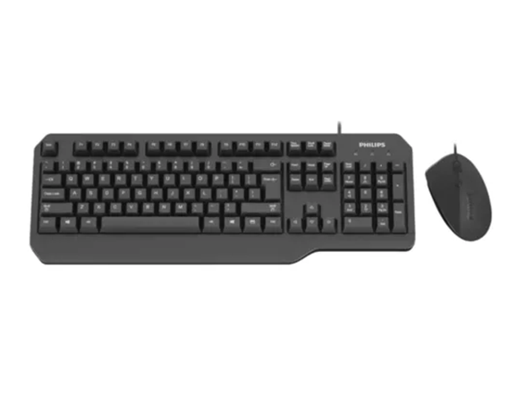 Philips Wired Keyboard + Mouse Combo