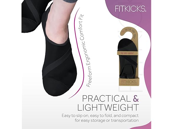 FITKICKS Women's Barefoot Yoga Water Shoes