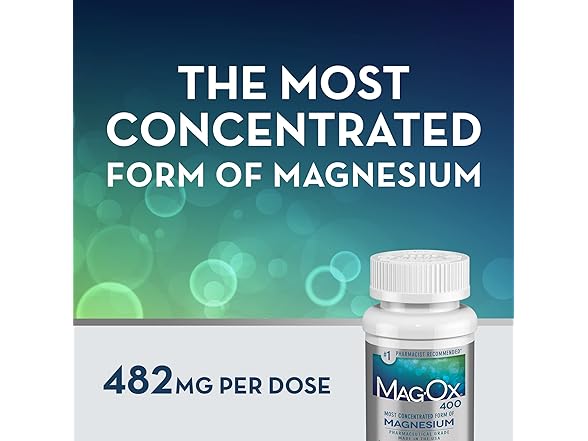 Mag-Ox Magnesium 483mg 120ct