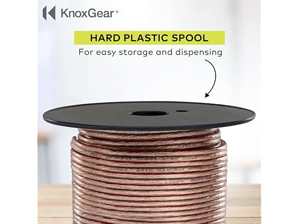 Knox Gear 16AWG Speaker Wire, 100ft