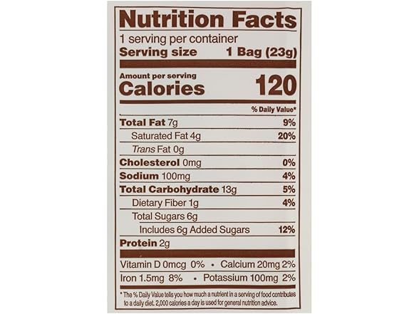 Simple Mills Chocolate Chip Cookie Snack Packs