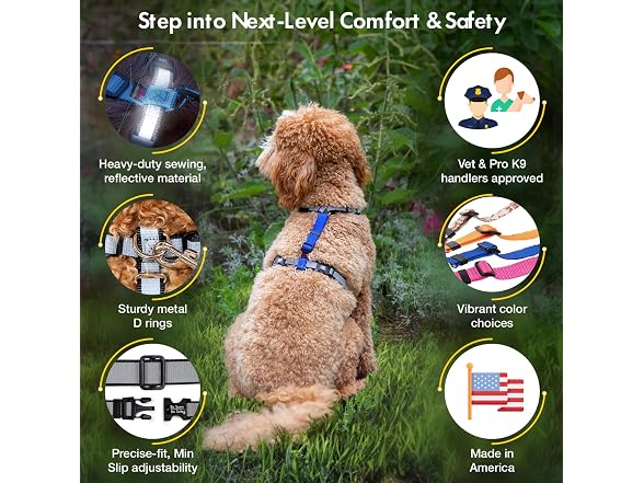 No Pull Harness with Fully Customizable Fitm