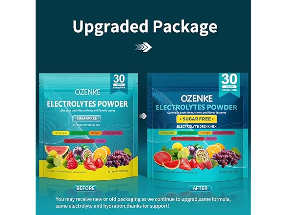 OZENKE Electrolytes Powder Packets