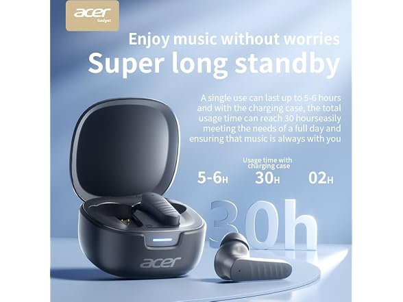 Acer Wireless Earbuds Bluetooth