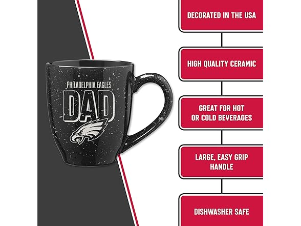 Philadelphia Eagles Speckled Coffee Mug