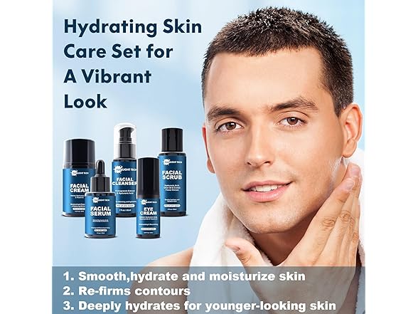 Mens Anti Aging Skin Care Kit