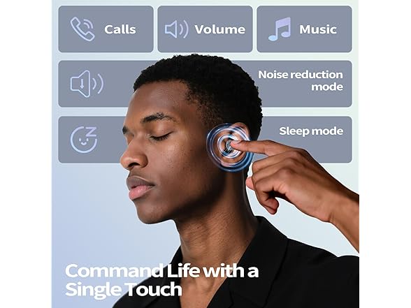 aggoo Mini ANC Sleep Earbuds | 5.4 BT