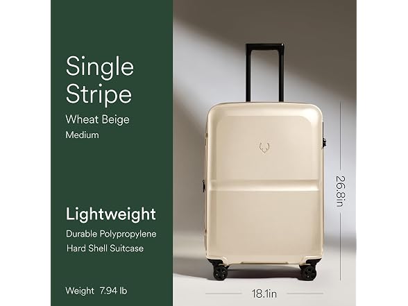 ANTLER - Single Stripe Hardside Luggage