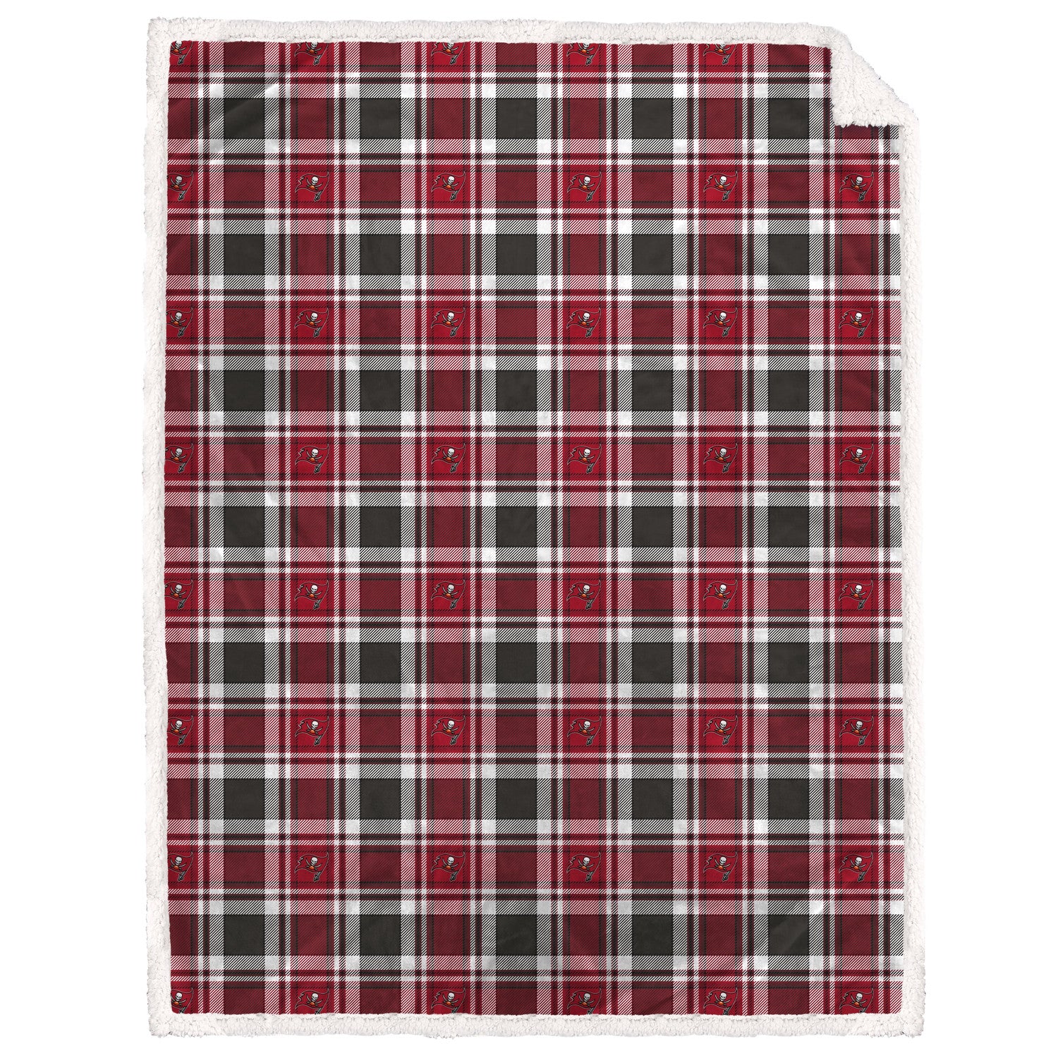 NFL Team Sherpa Plaid Blanket 60x90 - Gallery 13