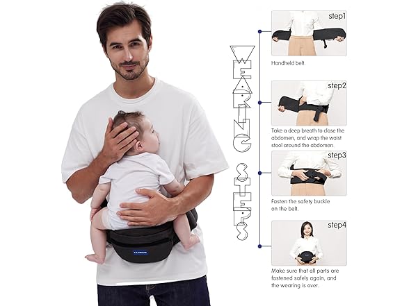 YJOEKAP Baby Hip Seat Carrier