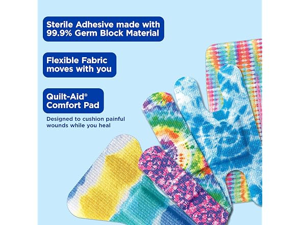 BAND AID Brand Flexible Fabric Adhesive Bandages