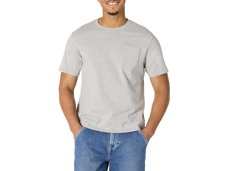 Amazon Essentials Men Relaxed-Fit Heavyweight T-Shirt - Gallery 9