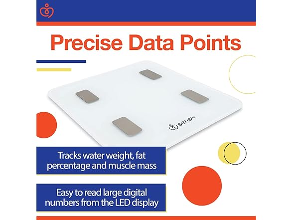 Sensiv Body Analyzer Bluetooth Smart Scale