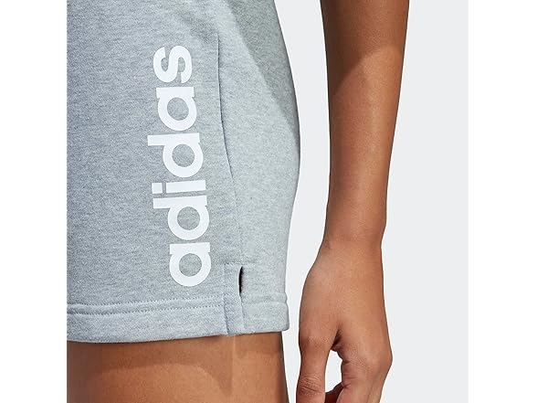 adidas Womens Linear French Terry Shorts