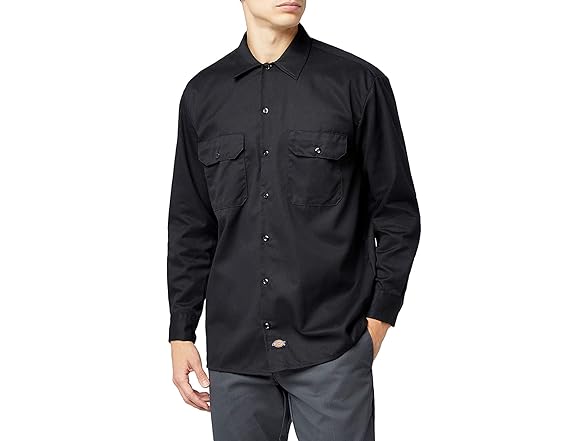 Dickies Work Shirt Black (M)