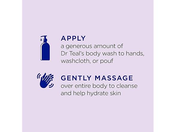 Dr Teal's Lavender Body Wash 24oz