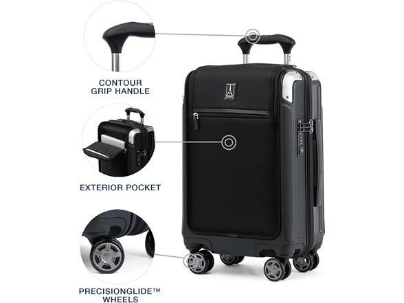 Travelpro Platinum Elite Hardside 20" Carry On w/ Laptop Pocket