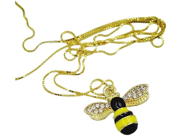 FmyZwh Bee Charm Pendants 50 Pieces