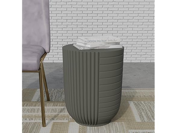 LeisureMod Modern Trove Side Table