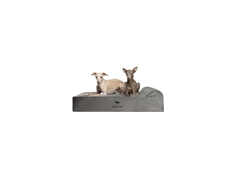 NOAH & PAW CL-VE-GRY-L L NOAH & PAW Dog Bed - Classic