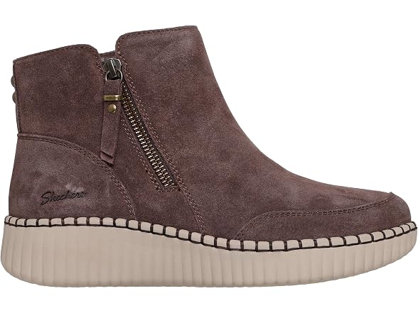Skechers Women's Side Zip-Up Boot (5.5)