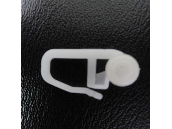 FOMIYES 50 Pcs Curtain Track Glider Hooks Pla