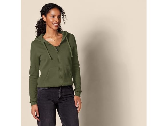 Amazon Essentials Women Fleece Full-zip Hoodie
