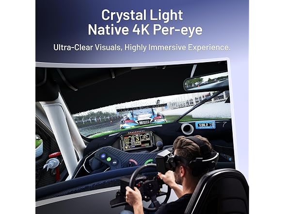 Pimax Crystal Light VR Headset with