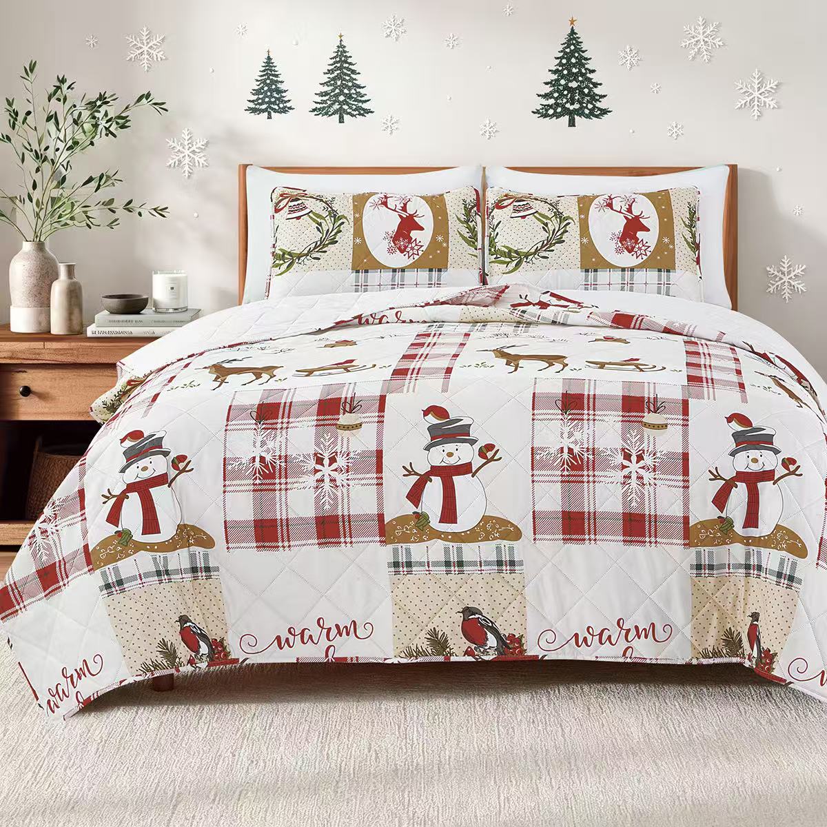 Dan River Christmas Print Quilt Sets - Gallery 9