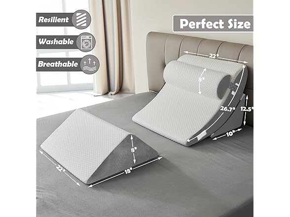Ganaver Wedge pillows