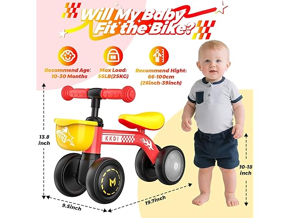 Kkdi Baby Balance Bike