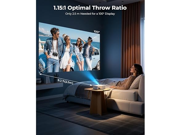 ELEPHAS Mini Portable Projector