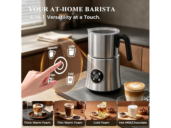 PSIIDAN Milk Frother and Steamer