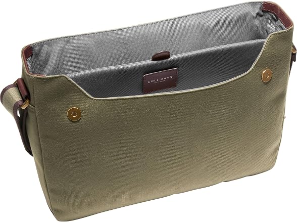 Cole Haan Men's Judson Brushed Twill Messenger
