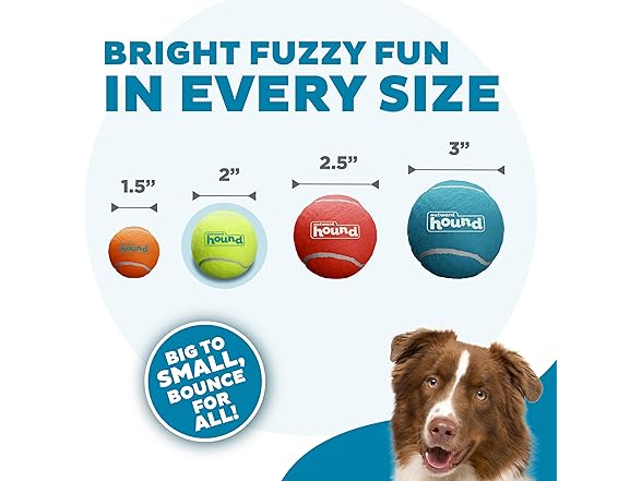 Outward Hound Squeaker Ballz 4-Pack