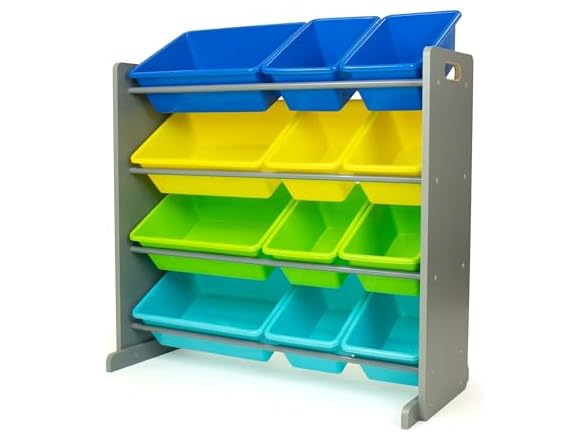 Humble Crew Kids Toy Organizer 12 Bins