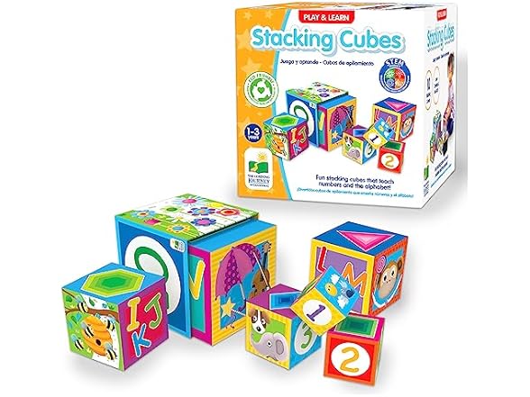 Play & Learn STEM Stacking Cubes