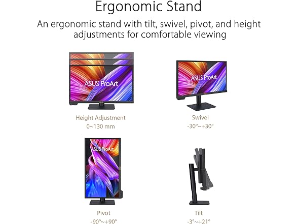 ASUS ProArt PA24US 24" Monitor