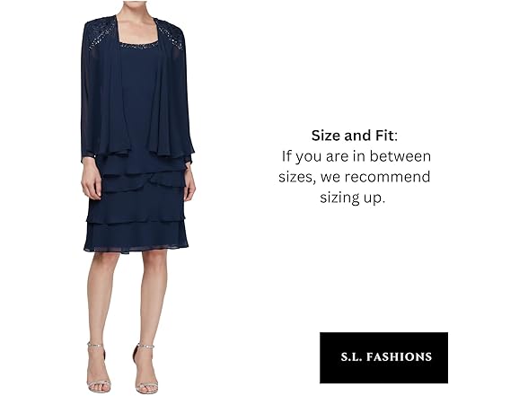 S.L. Fashions Fig Dress (8P)