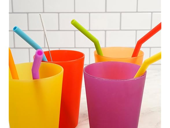 RSVP International Reusable Straw Set