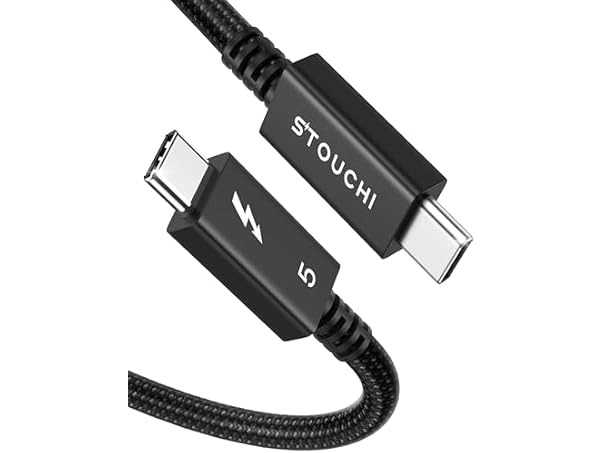 $17.99, Was $34.99, 48% Off! Stouchi Thunderbolt 5 Cable 80Gbps dealfomo