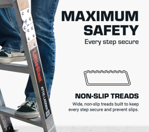 Little Giant Ladder 945-00002 25 LG ATTIC LDDR,25 - Gallery 14