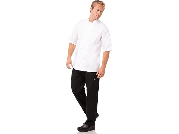 Chef Works Men's Tivoli Chef Coat (M)