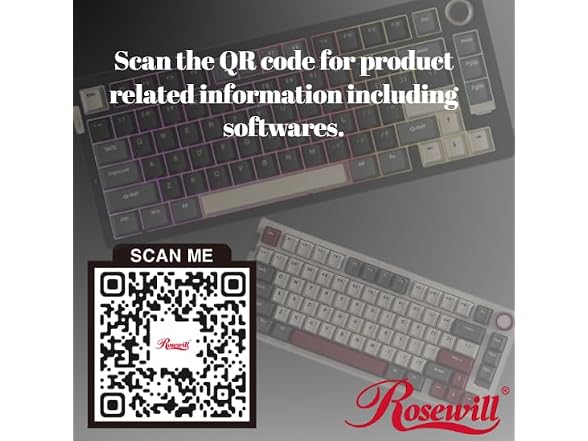 Rosewill Neon S75 Wireless Mechanical Gaming Keyboard