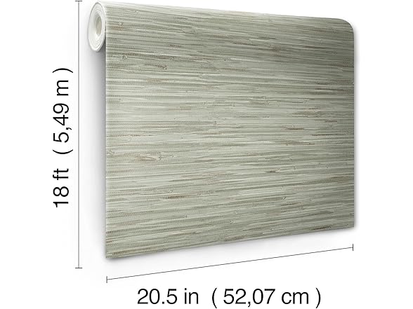 Green Grassweave Peel and Stick