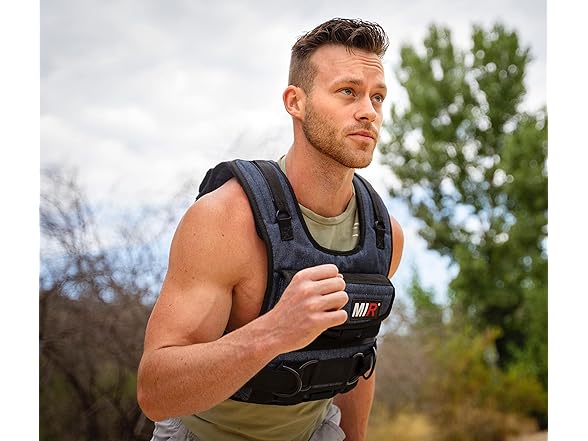 miR Air Flow Weighted Vest with Zipper Option (50lbs)