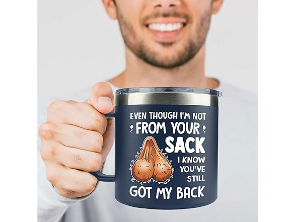 VIWIS Funny Step Dad Father's Day Gifts